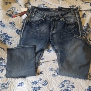 Rock & Roll "Cowgirl" blue jeans